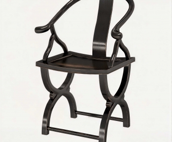 New Chinese Style Single Chair-ID:939867978