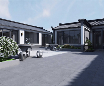 Modern Courtyard/landscape-ID:371999742