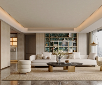 Modern A Living Room-ID:207645899