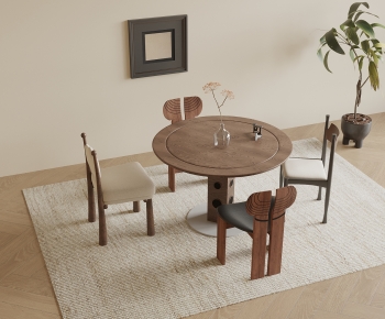 Modern Dining Table And Chairs-ID:284800058