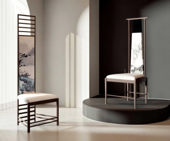 New Chinese Style Single Chair-ID:595736985