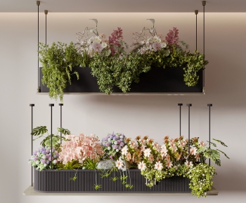 Modern Potted Green Plant-ID:847979076
