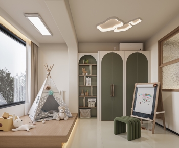Modern Children's Room Activity Room-ID:152493008