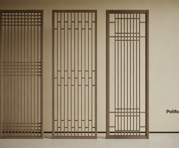 New Chinese Style Wooden Screen Partition-ID:911242965