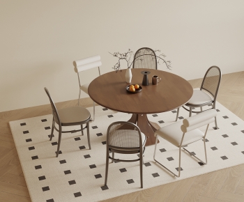 Modern Dining Table And Chairs-ID:986697913