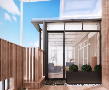 Modern Leisure Balcony-ID:404428012