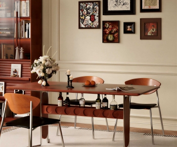 Modern Dining Table And Chairs-ID:743273972