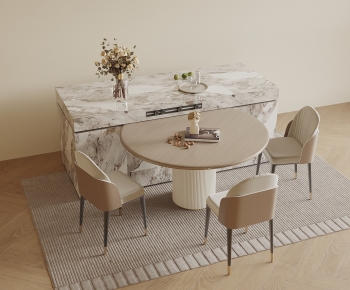 Modern Dining Table And Chairs-ID:959254983