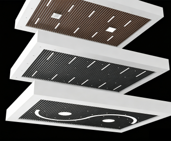 Modern Suspended Ceiling-ID:452786923