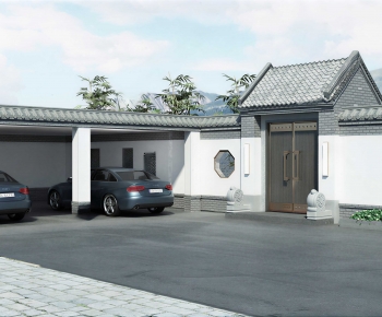 Modern Courtyard/landscape-ID:375430699