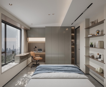 Modern Bedroom-ID:647480599