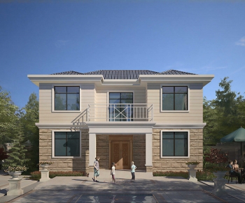 New Chinese Style Detached Villa-ID:669670109