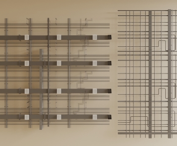Modern Suspended Ceiling-ID:325428963