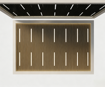 Modern Suspended Ceiling-ID:987538107