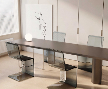 Modern Dining Table And Chairs-ID:476983074