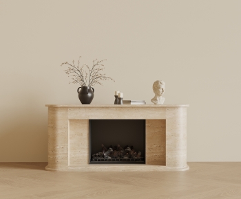Simple European Style Fireplace-ID:184973966