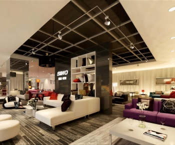 Modern Exhibition Hall-ID:748949122