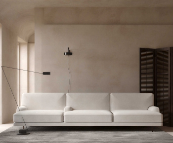 Modern Three-seat Sofa-ID:505449886