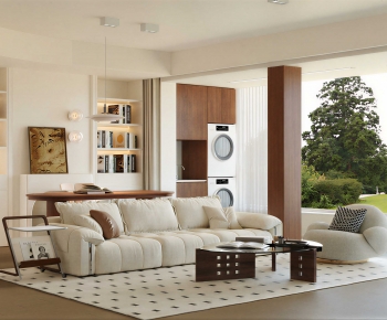 Modern A Living Room-ID:444772017