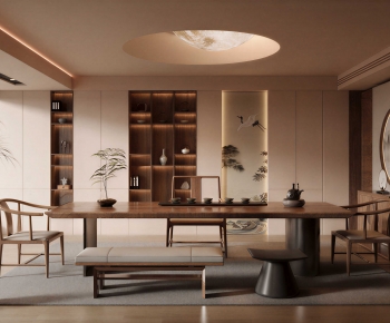 New Chinese Style Tea House-ID:441068898