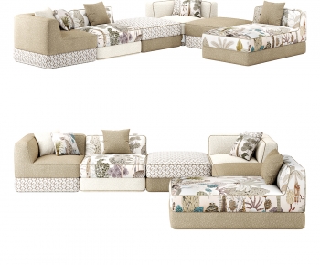 Modern Corner Sofa-ID:661561011