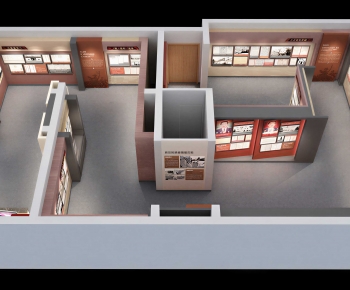 Modern Exhibition Hall-ID:764415033