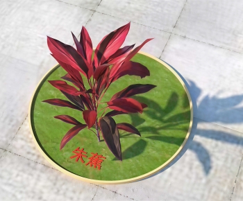 Modern Flowers And Grass-ID:719803097