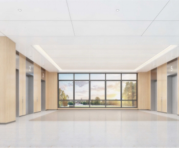 Modern Office Reception Desk-ID:832981112
