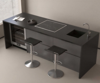 Modern Dining Table And Chairs-ID:973345042