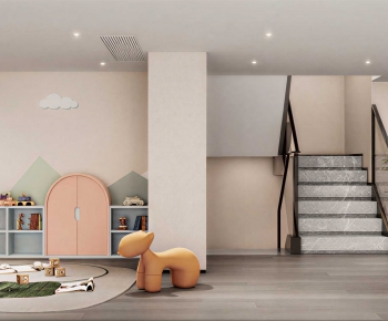 Modern Children's Room Activity Room-ID:584598062