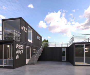 Modern Building Appearance-ID:855459932