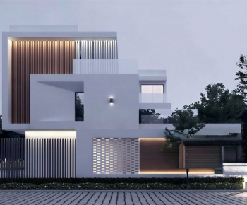 Modern Villa Appearance-ID:936712981