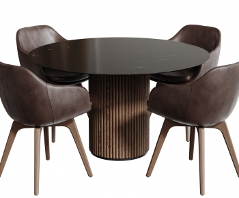 Modern Dining Table And Chairs-ID:311198004
