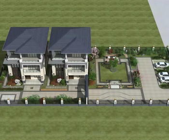 Modern Townhouse-ID:728286035