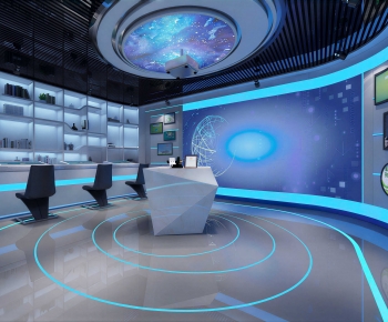 Modern Exhibition Hall-ID:100739035