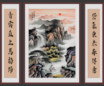 Chinese Style Painting-ID:900104059
