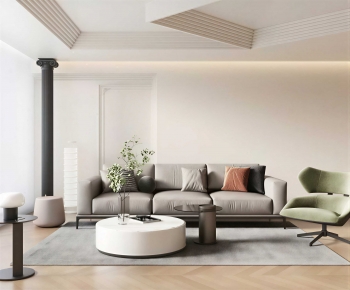 Modern A Living Room-ID:879594098