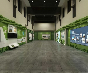 Modern Exhibition Hall-ID:749516961