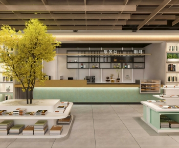 Modern Bookstore Book Bar-ID:997670898