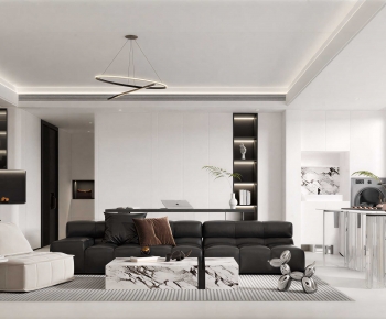 Modern A Living Room-ID:181451088