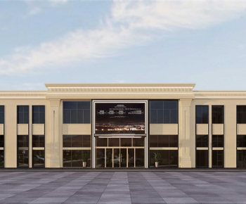 Modern School Building-ID:636940058