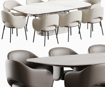 Modern Dining Table And Chairs-ID:792934898