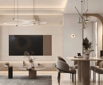 Modern A Living Room-ID:652133948