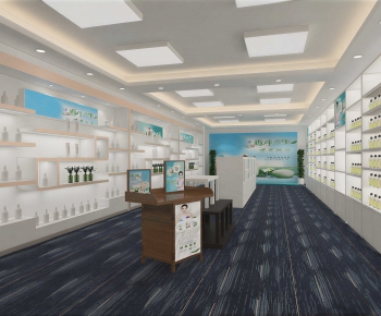 Modern Exhibition Hall-ID:758466968