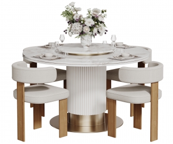 Modern Dining Table And Chairs-ID:178585054