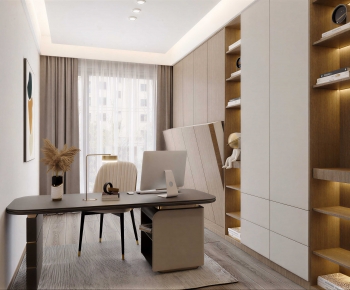 Modern Clothes Storage Area-ID:625334989