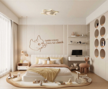 Modern Boy's Room And Son's Room-ID:561286938