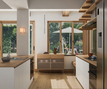 Nordic Style Open Kitchen-ID:689207088