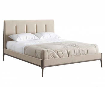 Modern Double Bed-ID:933521038