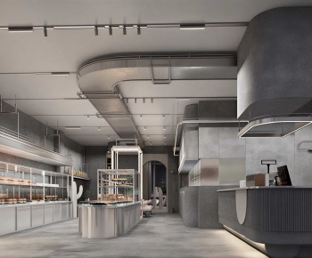 Industrial Style Milk Tea Shop-ID:201764113